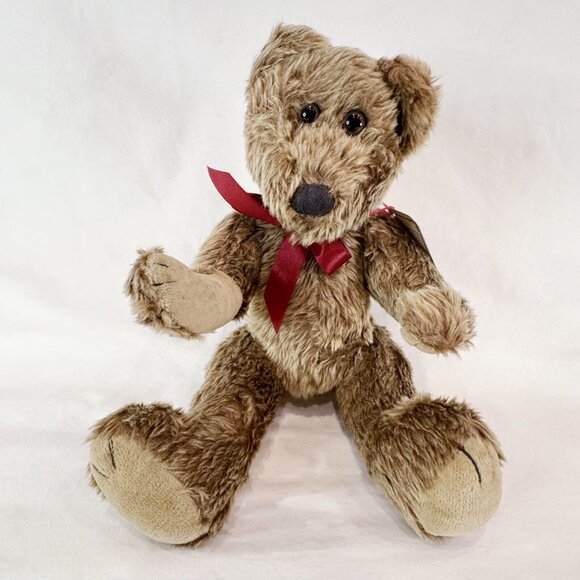 Boyds Bears Lester Bear Fully Jointed Plush Stuffed Animal w Tags Teddy Canadian - Picture 6 of 6